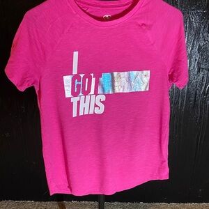 Kids Pink Graphic Tee (XL 14-16)